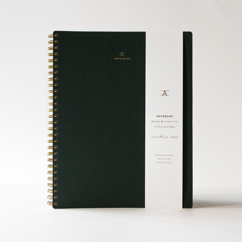Appointed Notebook - Hunter Green